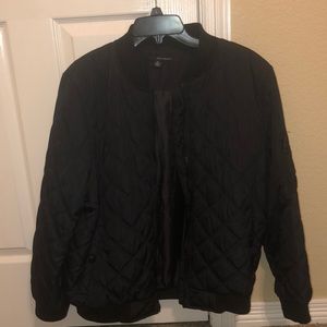 Black Bomber Jacket